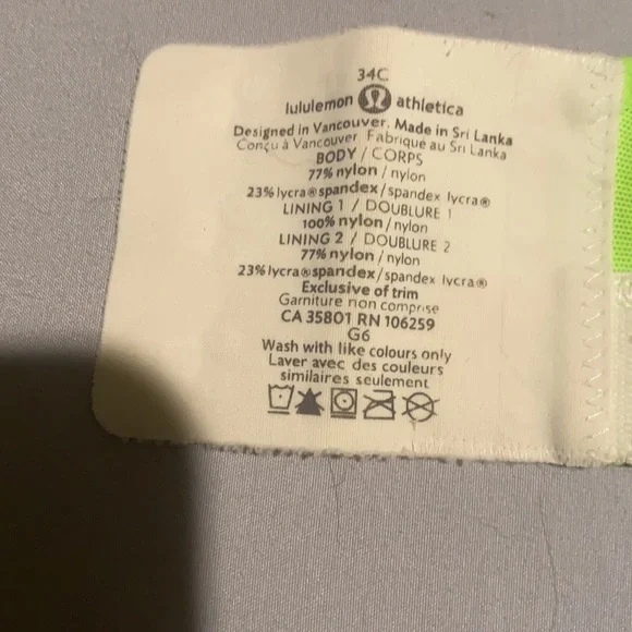 Lululemon athletica lime green sports bra 🏃♀️ - Picture 4 of 7